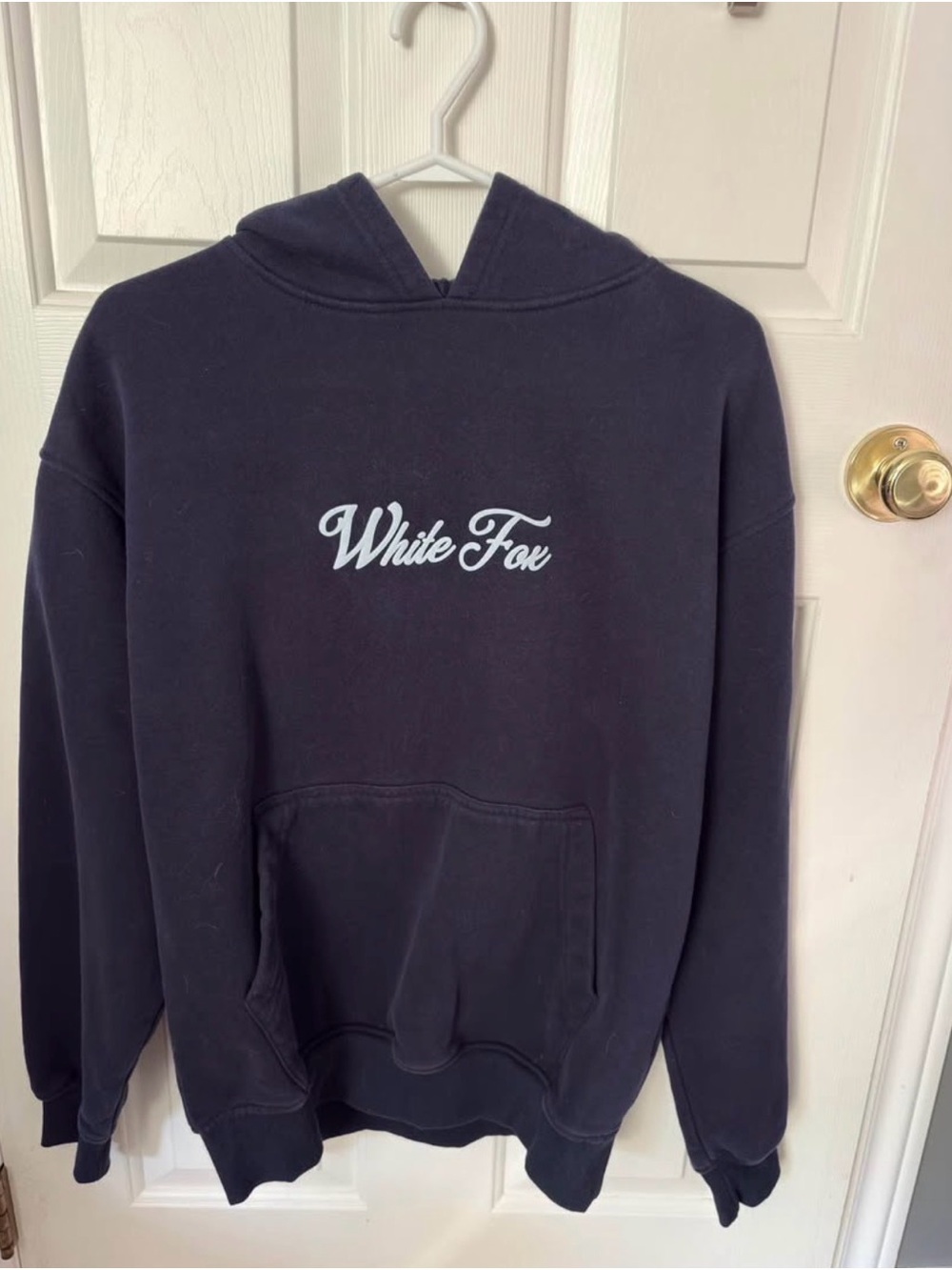 White fox hoodie xs/s